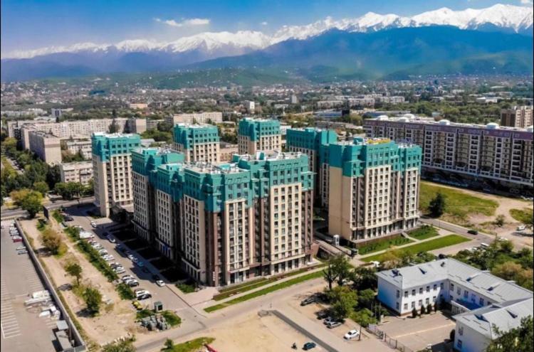 Halal Apart Hotel Almaty Exterior foto